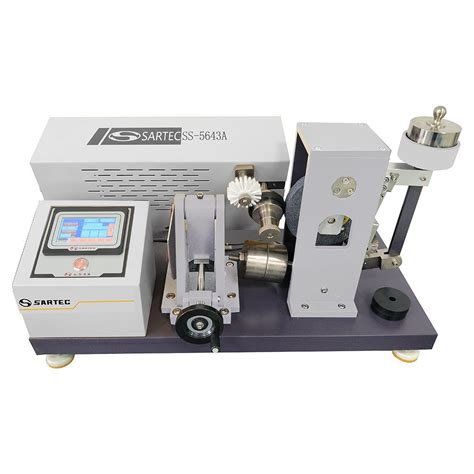 Rubber Abrasion Tester distributor|ross akron abrasion tester.